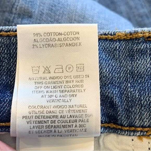 DL1961 MARA ANKLE High Rise Instasculpt Straight Jeans Size 25 - Picture 11 of 14